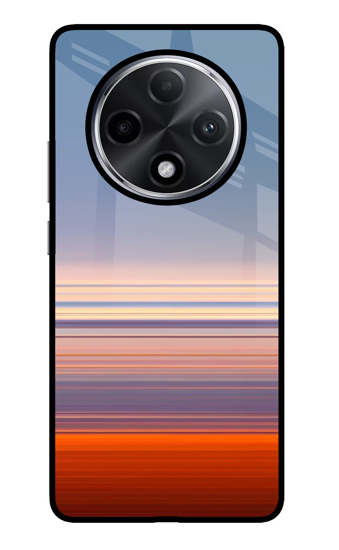 Morning Colors Oppo F27 Pro Plus Glass Case Back Cover by Casekaro