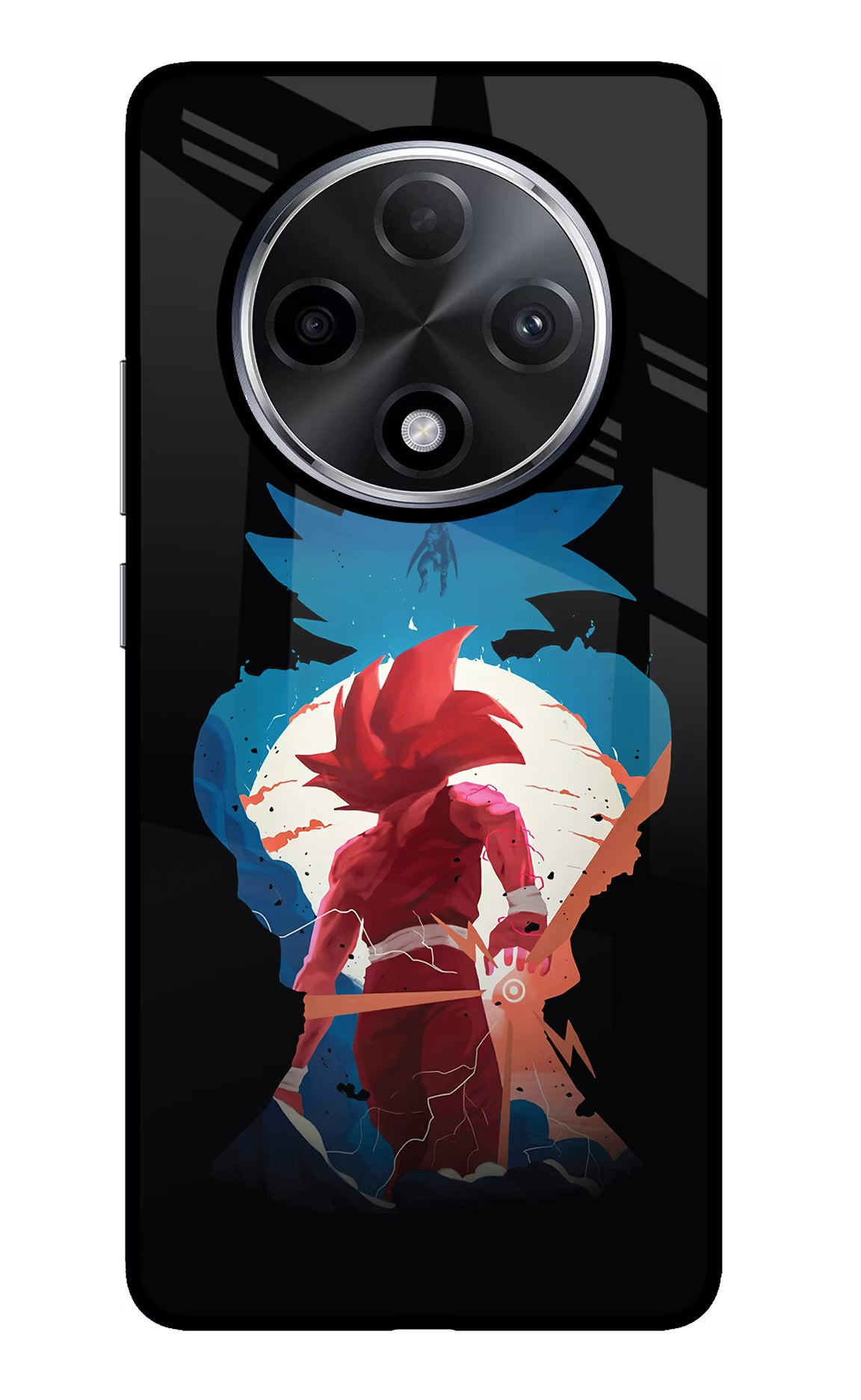 Goku Oppo F27 Pro Plus Glass Case Back Cover by Casekaro