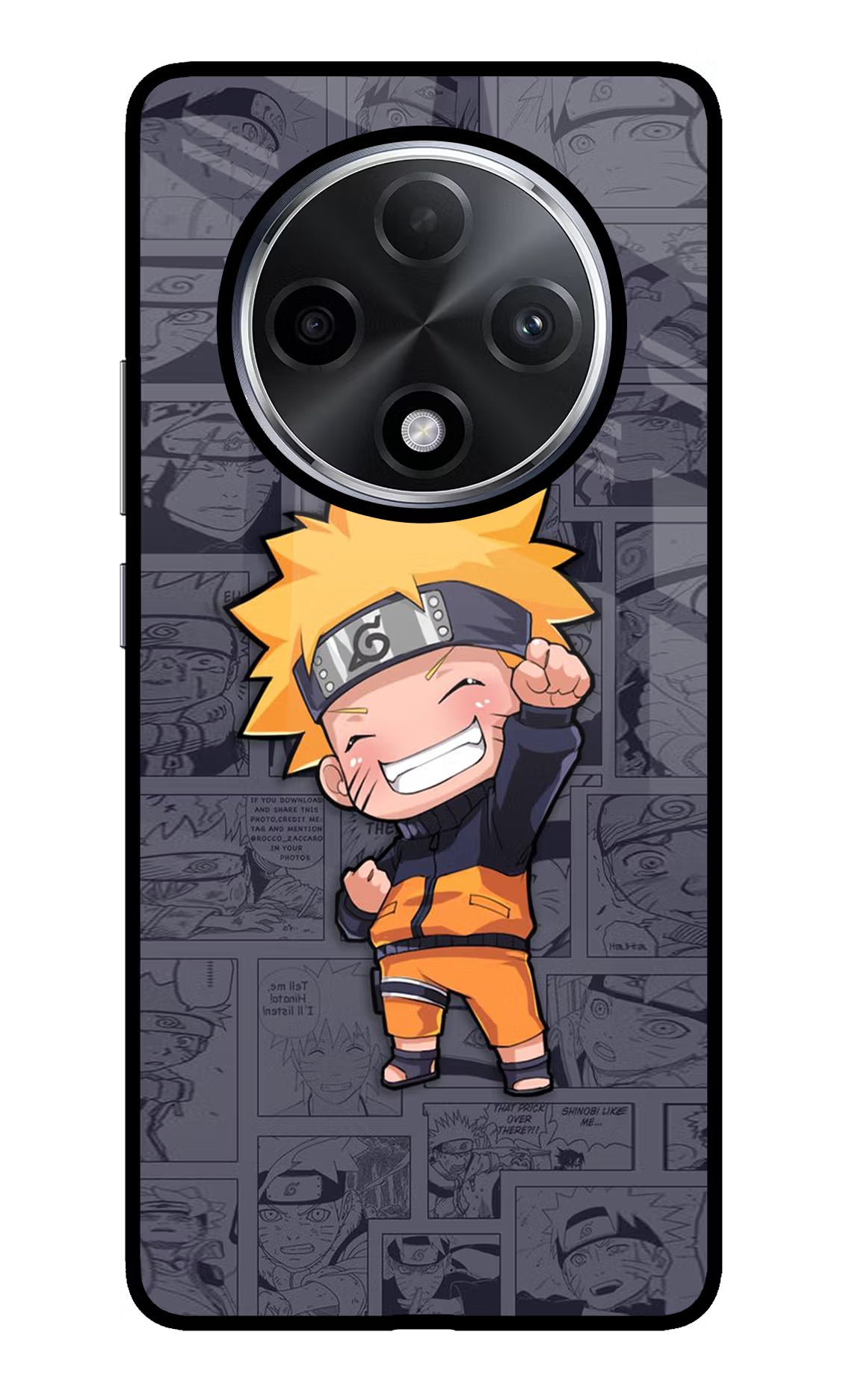 Chota Naruto Oppo F27 Pro Plus Glass Case