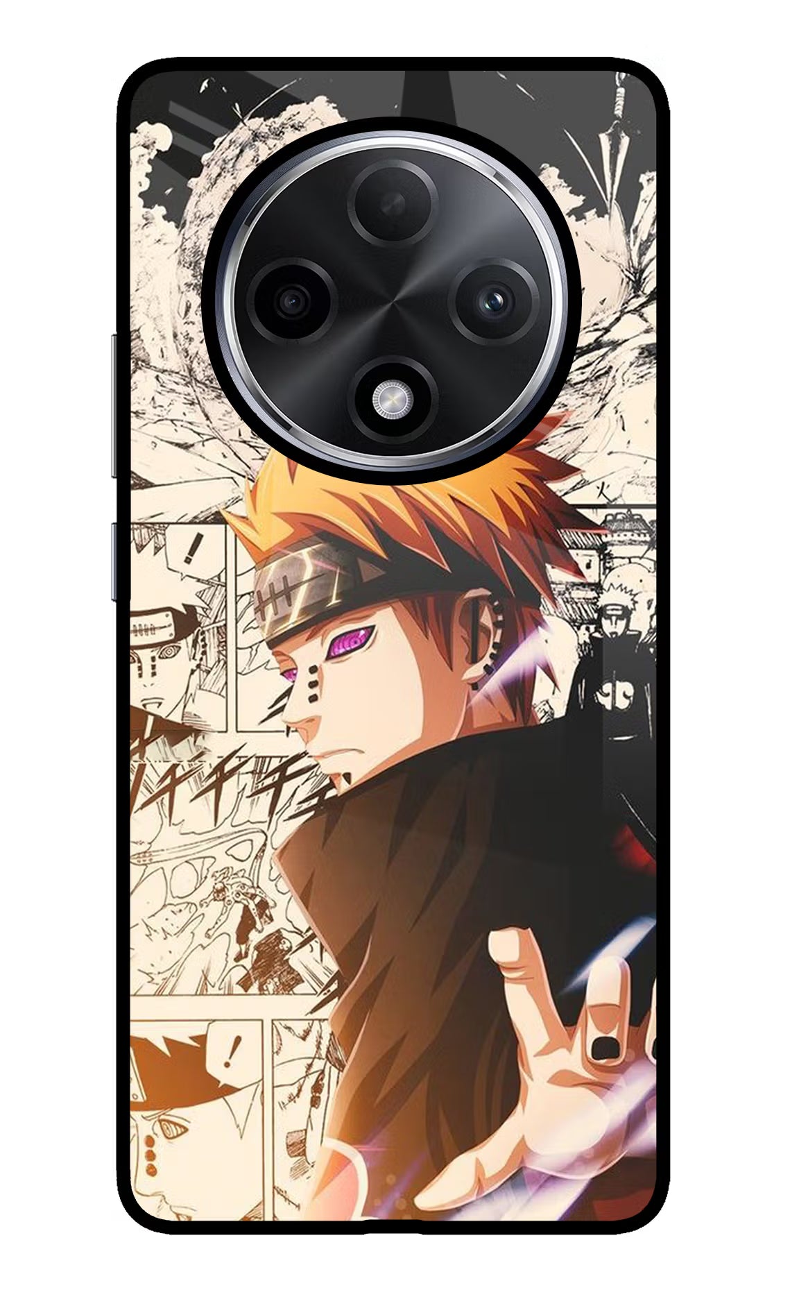 Pain Anime Oppo F27 Pro Plus Glass Case Back Cover by Casekaro