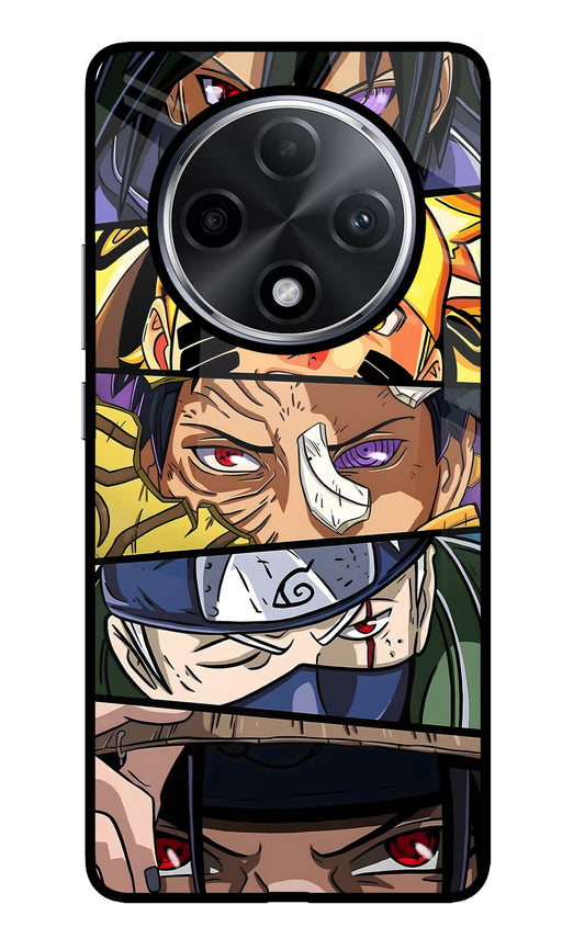 Naruto Character Oppo F27 Pro Plus Glass Case