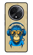 Monkey Headphone Oppo F27 Pro Plus Glass Case