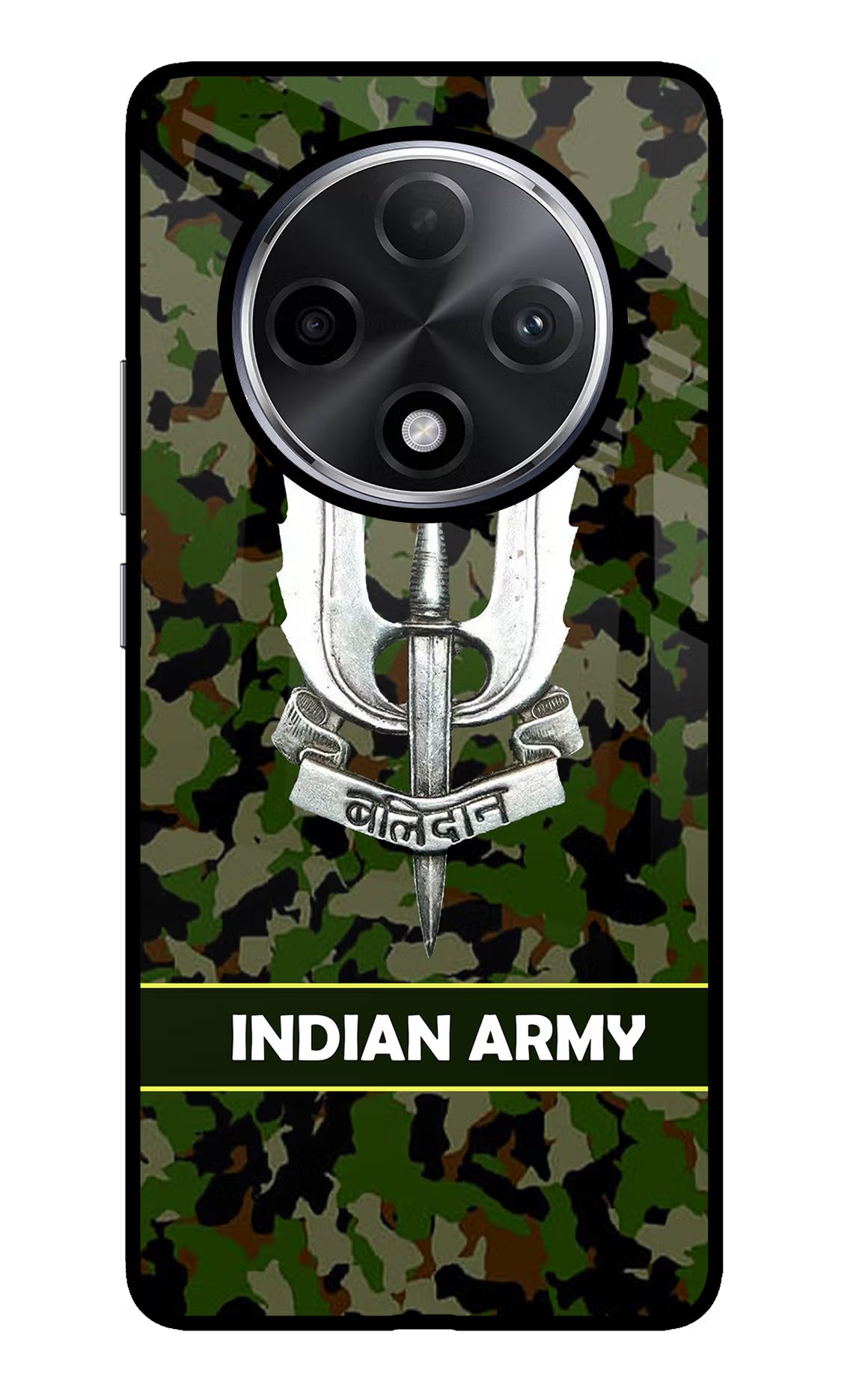 Balidan Indian Logo Oppo F27 Pro Plus Glass Case Back Cover by Casekaro