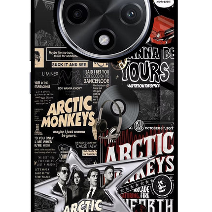 Arctic Monkeys Oppo F27 Pro Plus Glass Case