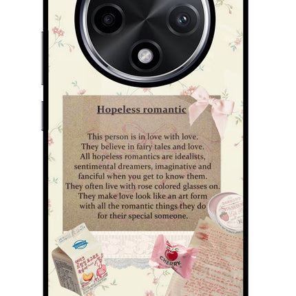 Hopeless Romantic Oppo F27 Pro Plus Glass Case
