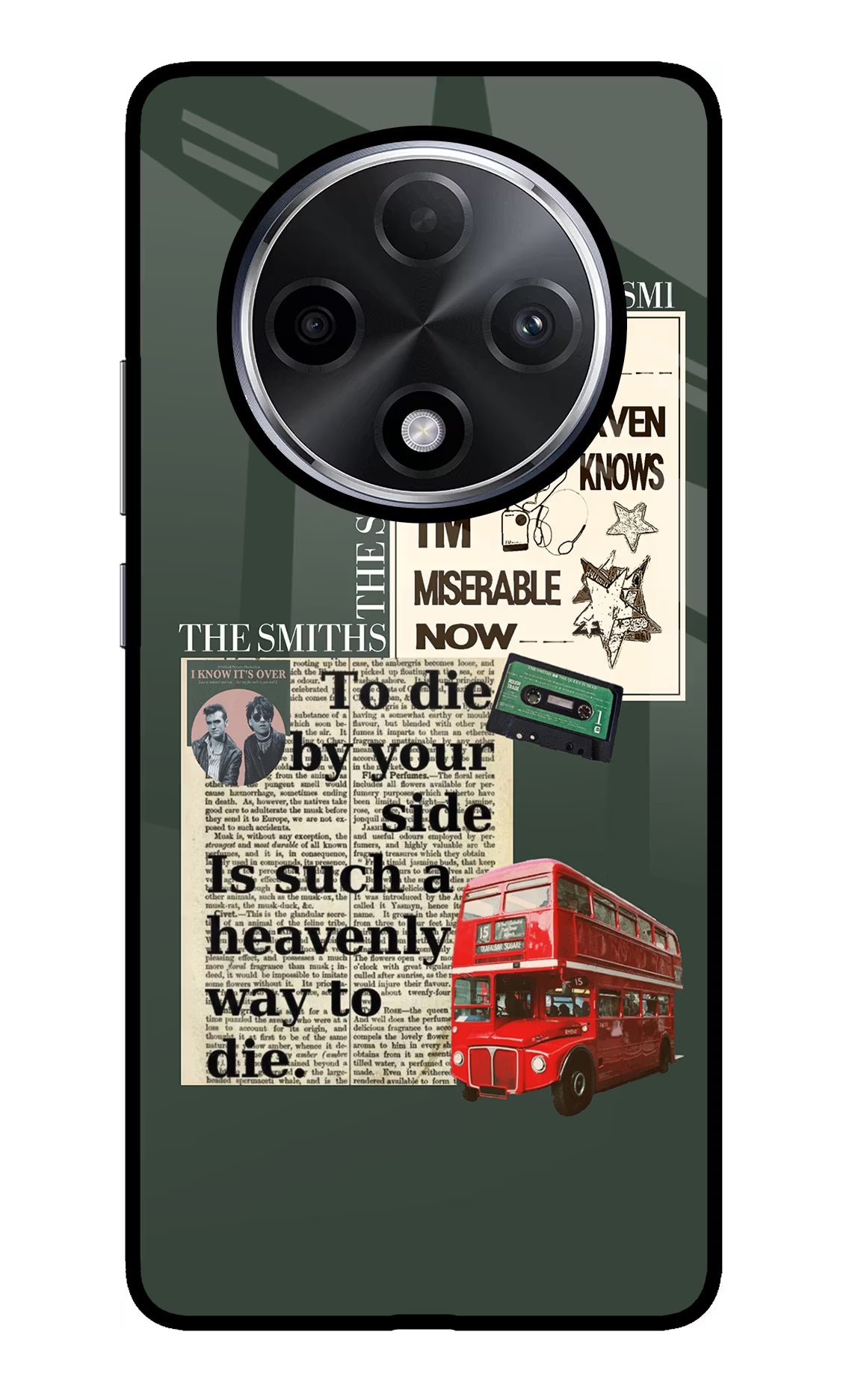 The Smiths Oppo F27 Pro Plus Glass Case Back Cover by Casekaro