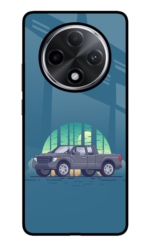 Retro Garage Vibe Oppo F27 Pro Plus Glass Case