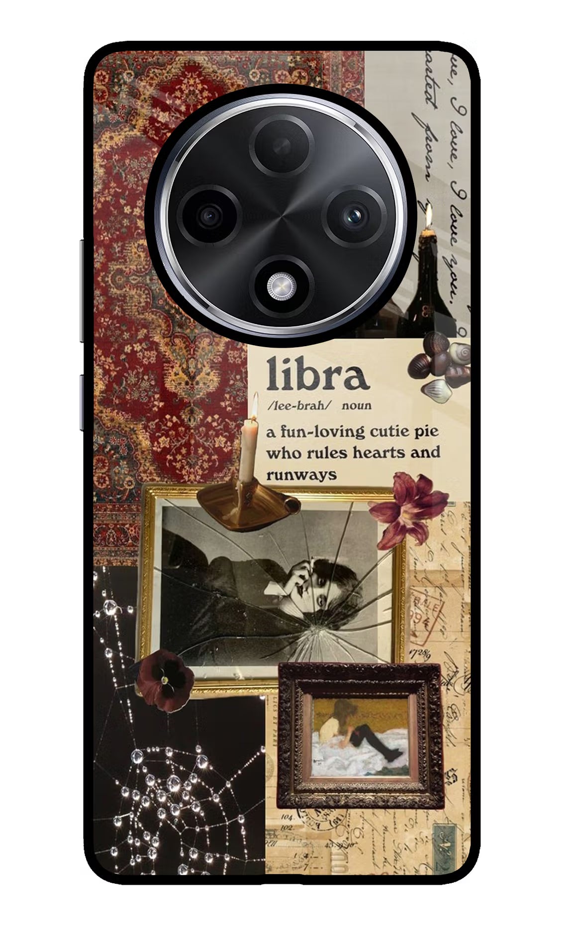 Libra Zodiac Oppo F27 Pro Plus Glass Case