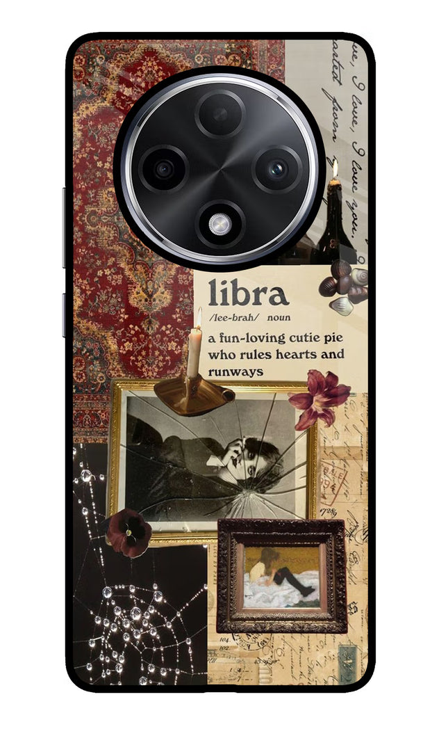Libra Zodiac Oppo F27 Pro Plus Glass Case