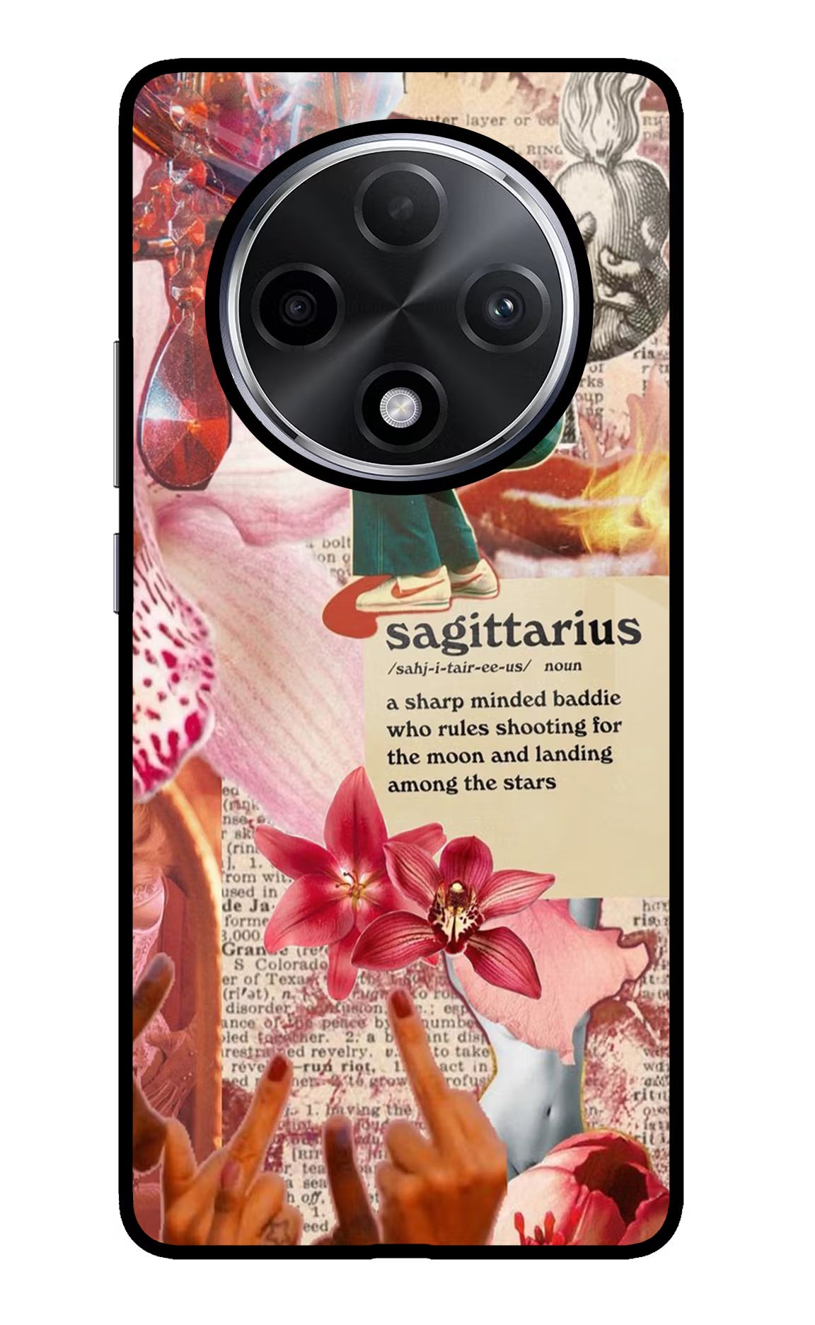 Sagittarius Zodiac Oppo F27 Pro Plus Glass Case