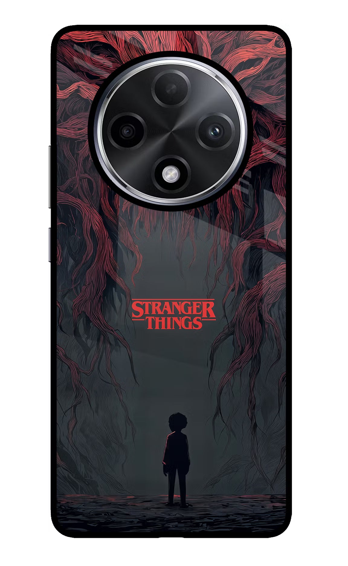 Ordinary Things Dark Side Oppo F27 Pro Plus Glass Case Back Cover by Casekaro
