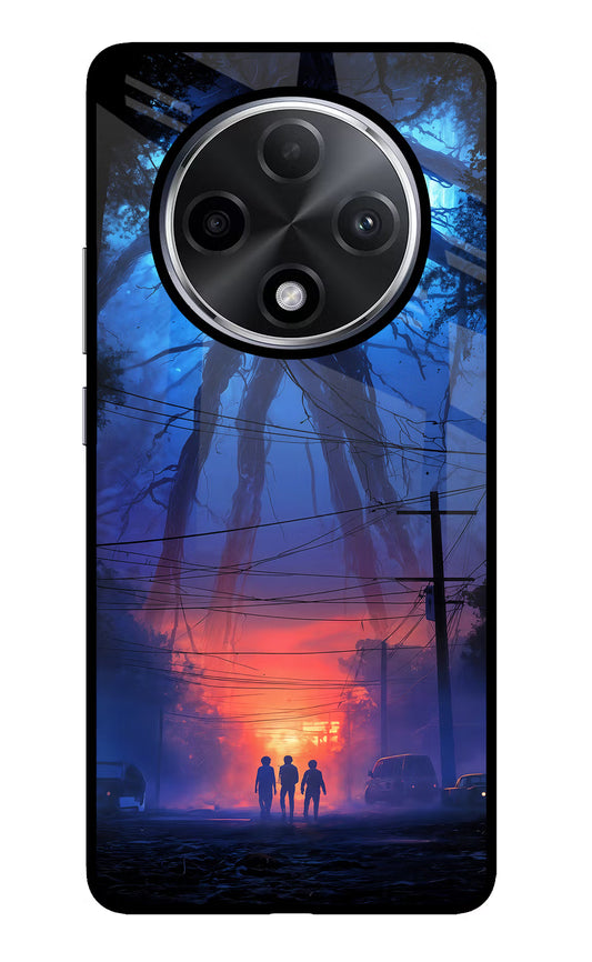 Ordinary Things Shadow Oppo F27 Pro Plus Glass Case