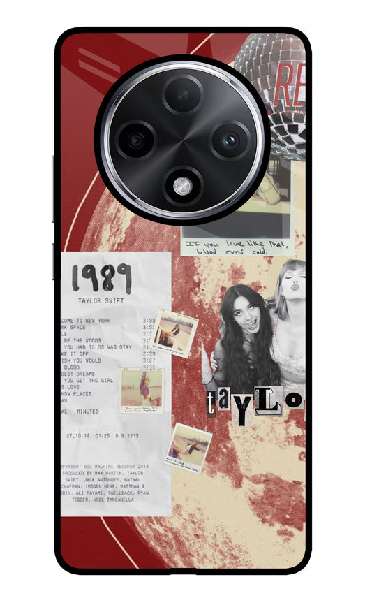 Taylor Swift Oppo F27 Pro Plus Glass Case