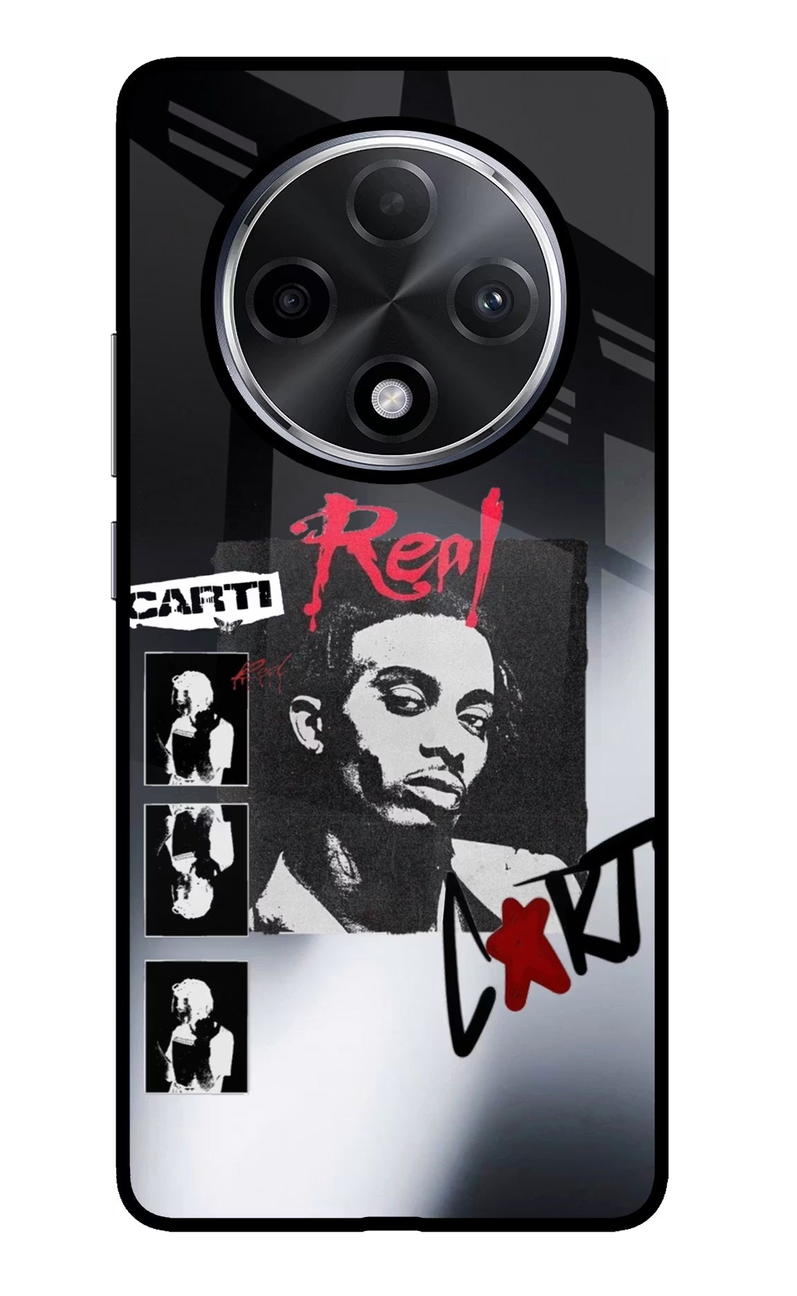 Playboi Carti Oppo F27 Pro Plus Glass Case Back Cover by Casekaro