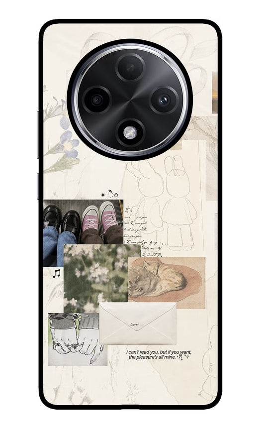 Soft Aesthetic Oppo F27 Pro Plus Glass Case