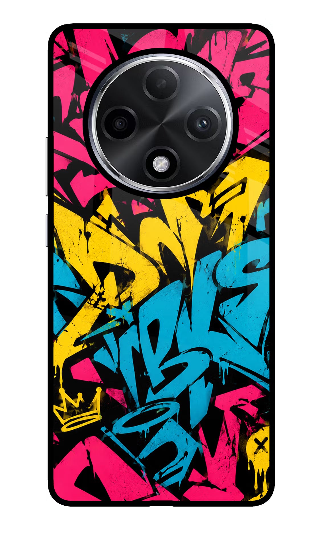 Graffiti Vibe Oppo F27 Pro Plus Glass Case