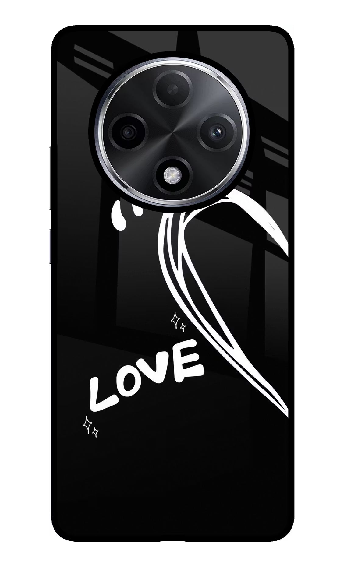 Love Line Oppo F27 Pro Plus Glass Case