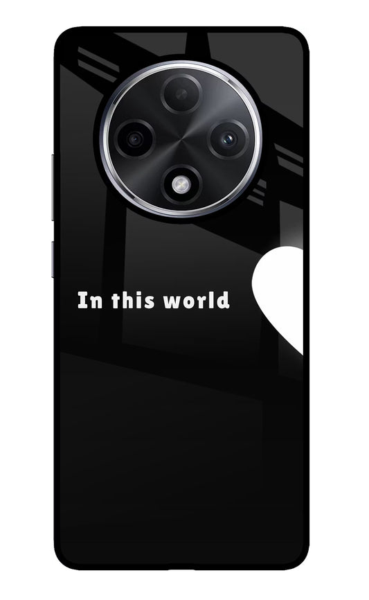 This World Oppo F27 Pro Plus Glass Case