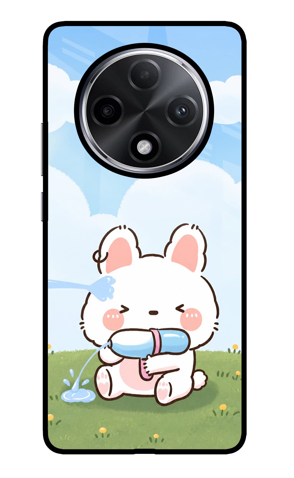 Bunny Treat Oppo F27 Pro Plus Glass Case