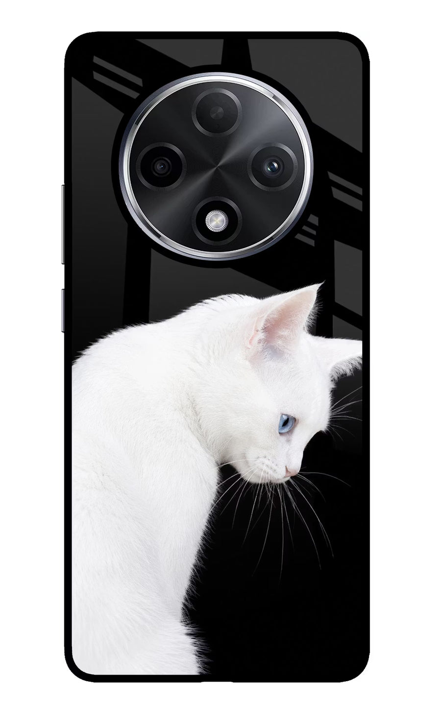 Snow Gaze Oppo F27 Pro Plus Back Cover, Glass case