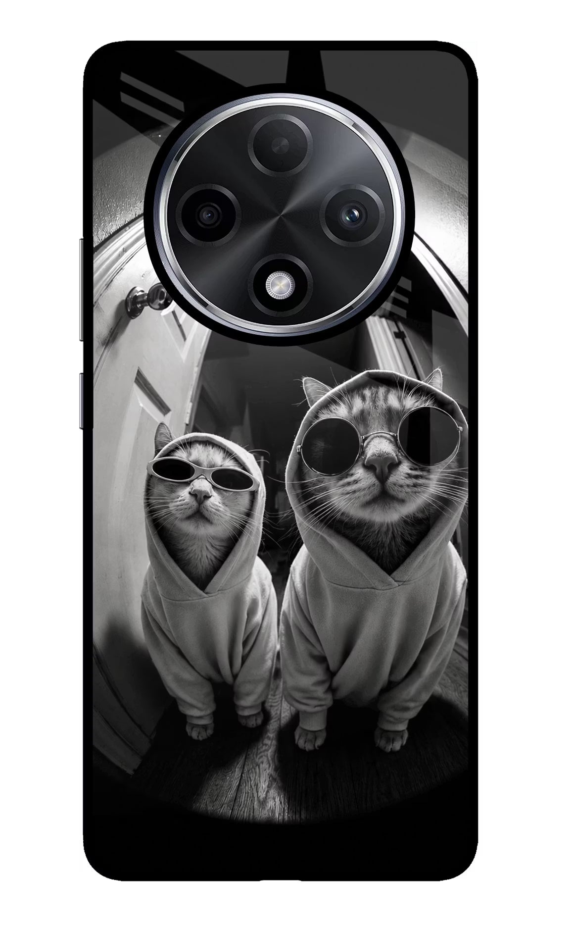 Hood Cats Oppo F27 Pro Plus Glass Case