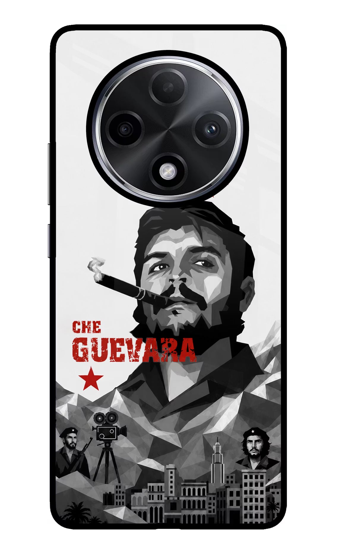 Che Guevara Iconic Oppo F27 Pro Plus Glass Case