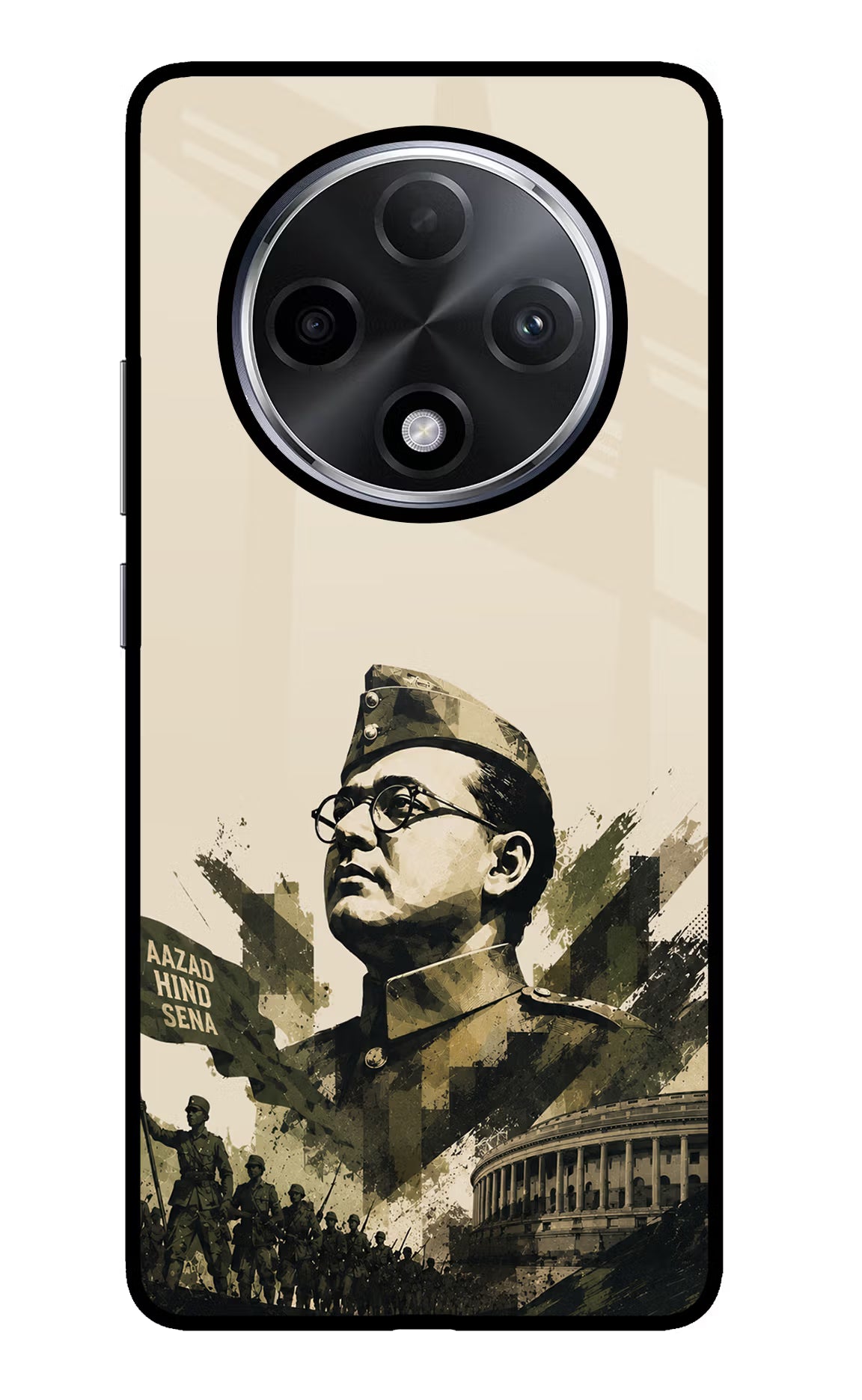 Netaji Rising Oppo F27 Pro Plus Glass Case
