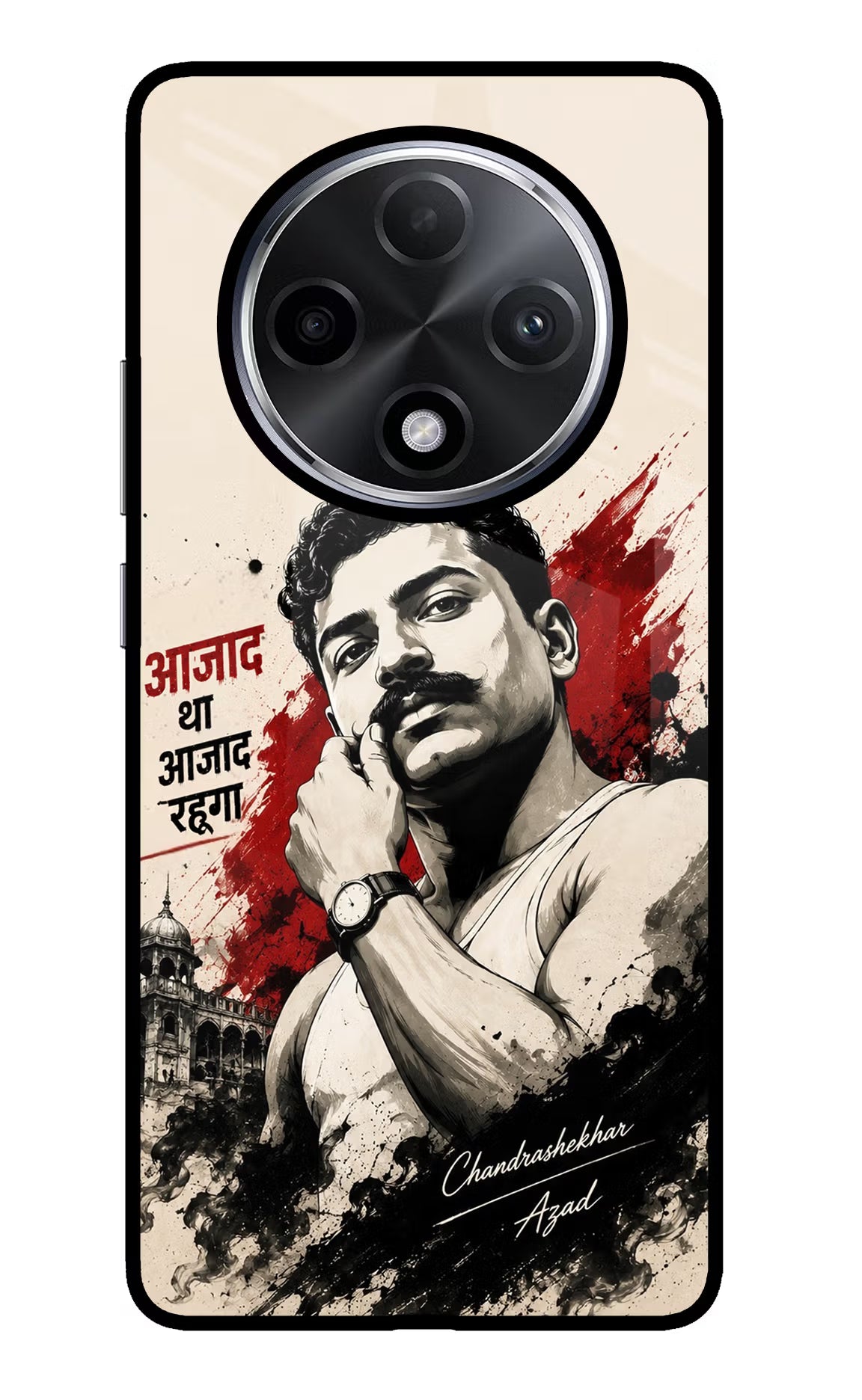 Dr. Ambedkar Visionary Oppo F27 Pro Plus Glass Case