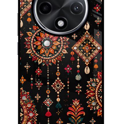 Boho Noir Oppo F27 Pro Plus Glass Case