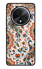 White Mayura Oppo F27 Pro Plus Glass Case