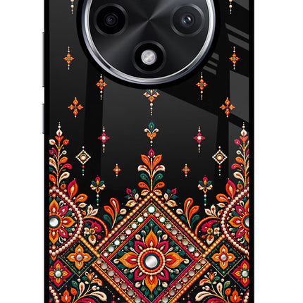 Noir Mehfil Oppo F27 Pro Plus Glass Case