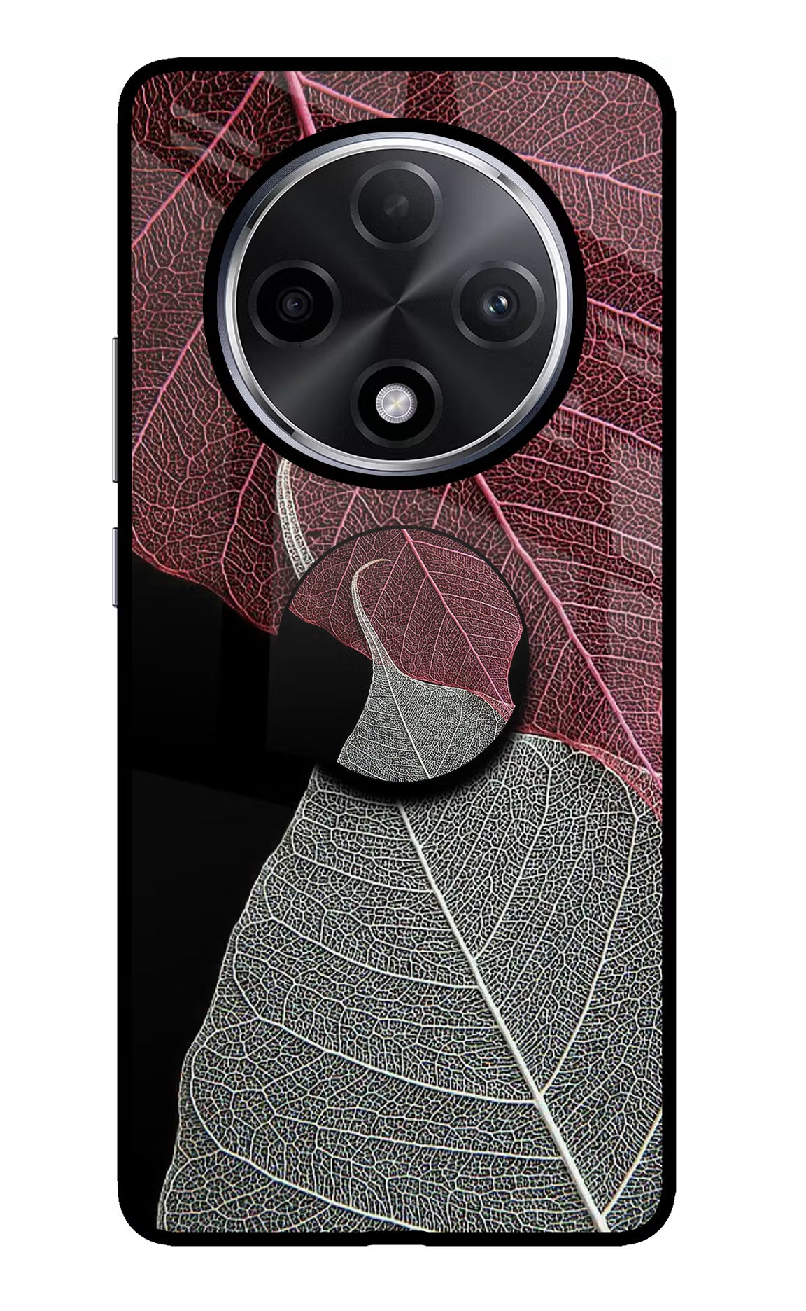 Leaf Pattern Oppo F27 Pro Plus Pop Case by Casekaro