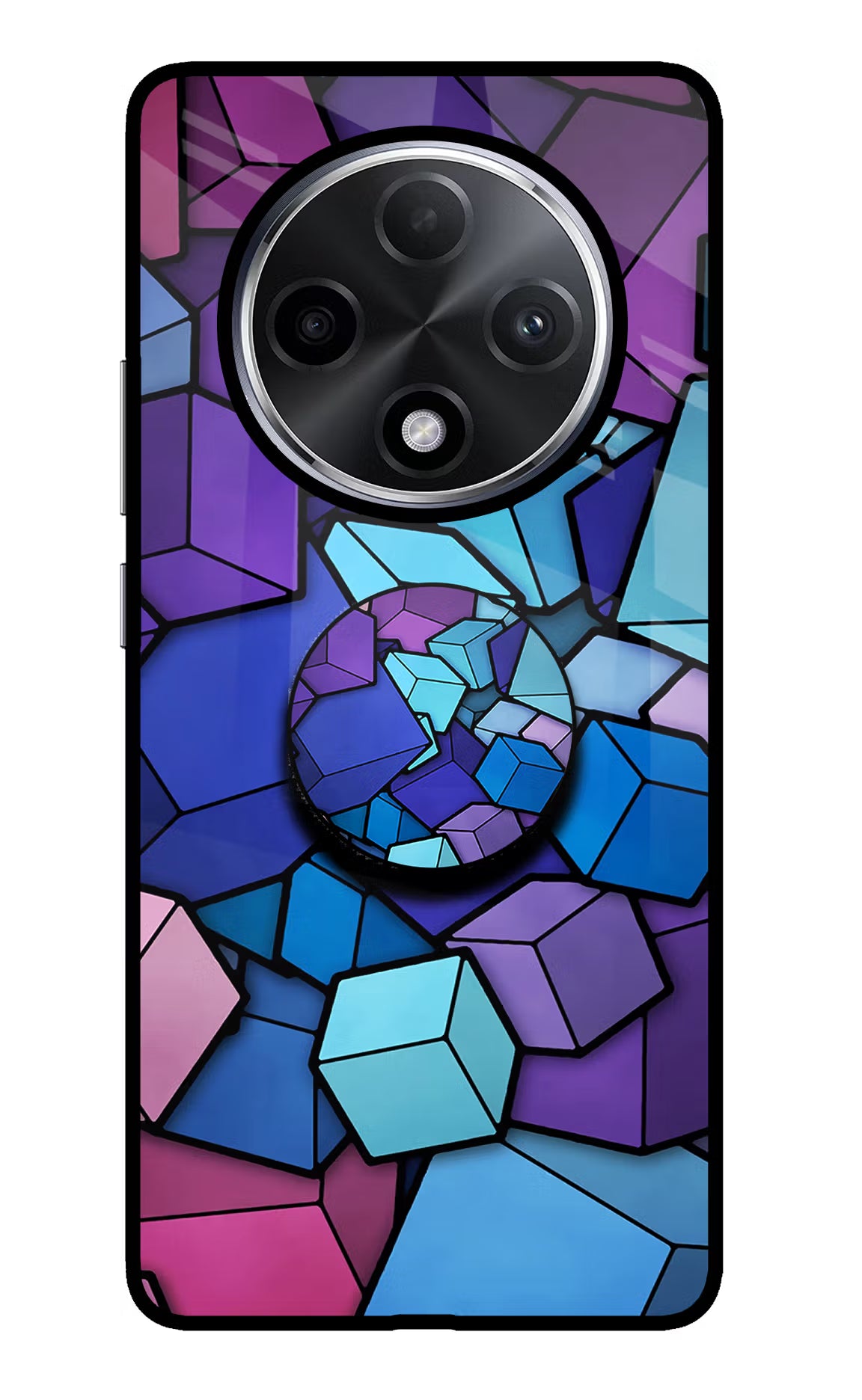 Cubic Abstract Oppo F27 Pro Plus Pop Case by Casekaro