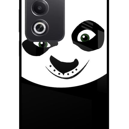 Panda Oppo A3 Pro 5G Glass Case Back Cover by Casekaro