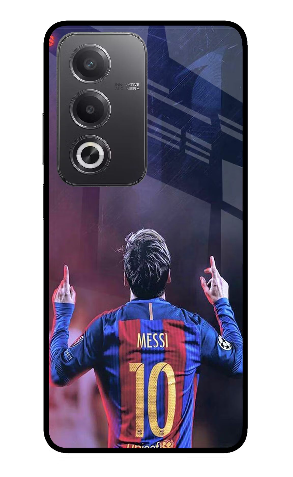 Messi Oppo A3 Pro 5G Glass Case