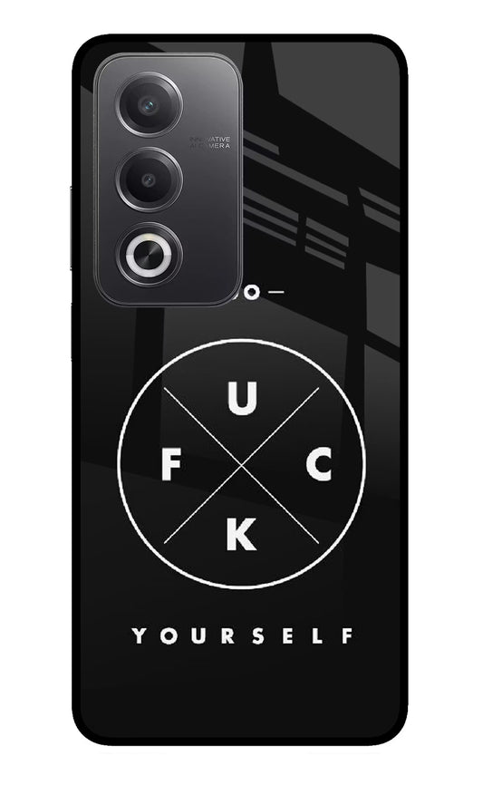 Go Fuck Yourself Oppo A3 Pro 5G Glass Case