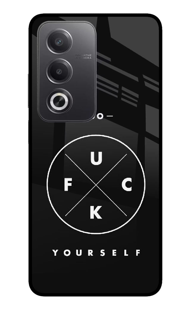 Go Fuck Yourself Oppo A3 Pro 5G Glass Case