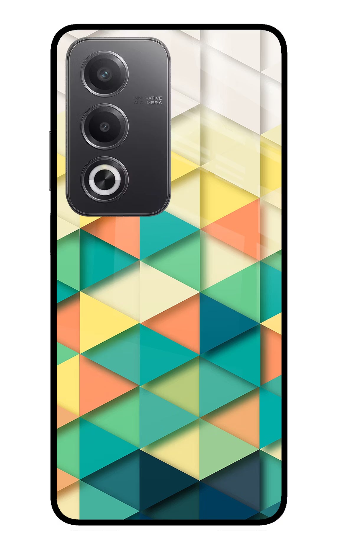 Abstract Oppo A3 Pro 5G Glass Case