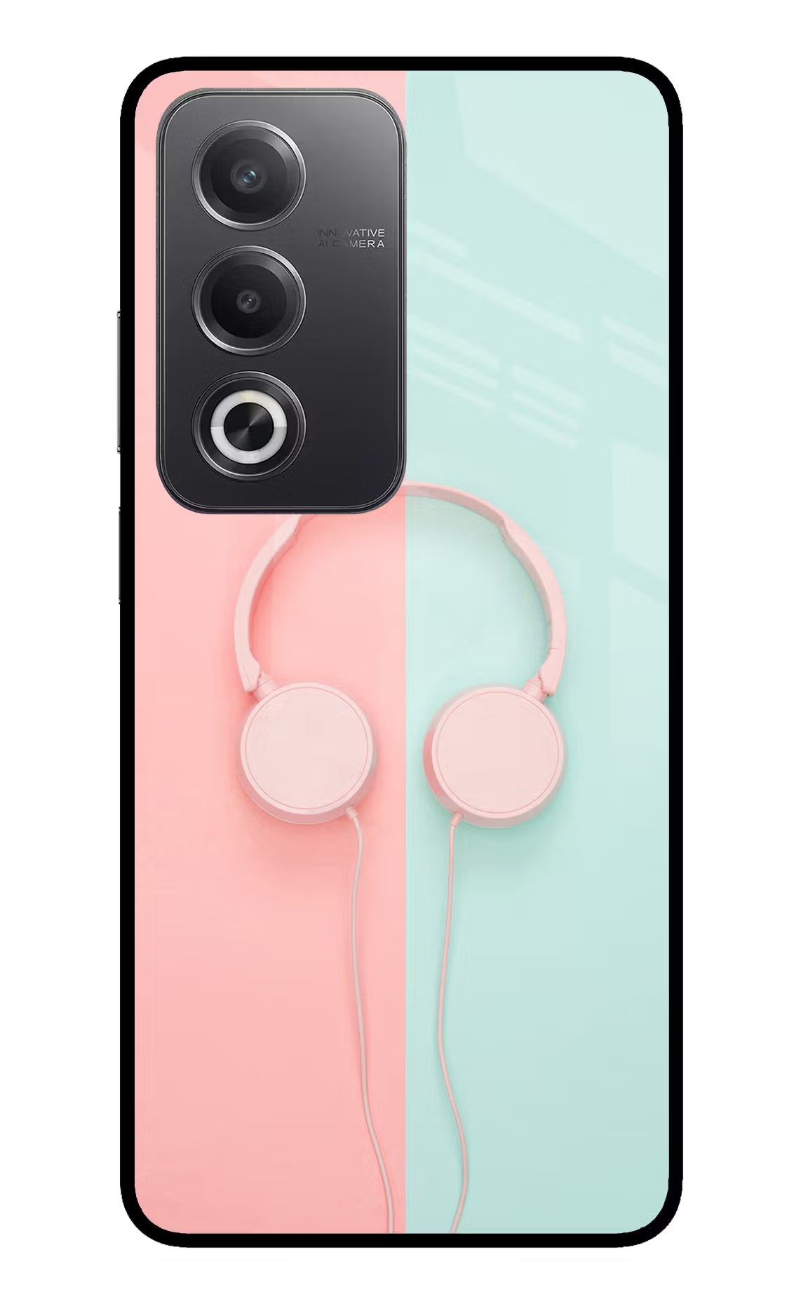 Music Lover Oppo A3 Pro 5G Glass Case Back Cover by Casekaro