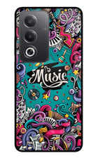 Music Graffiti Oppo A3 Pro 5G Glass Case