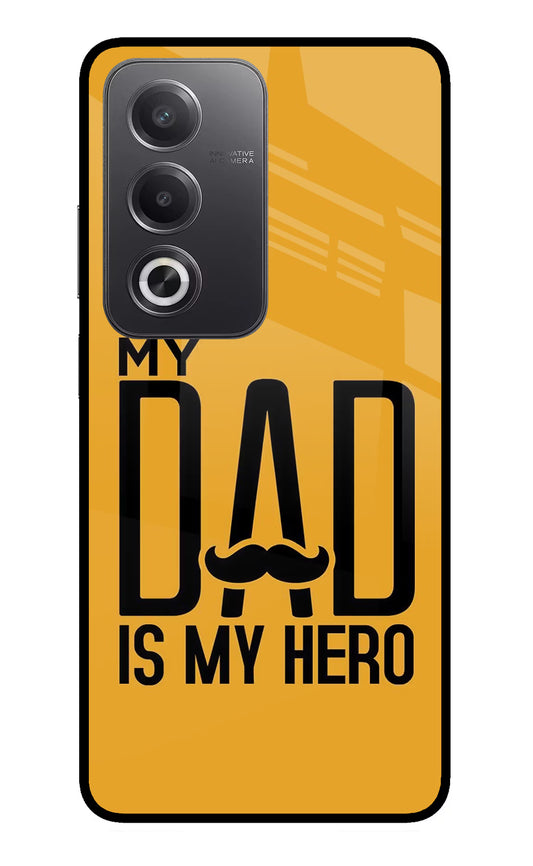 My Dad Is My Hero Oppo A3 Pro 5G Glass Case