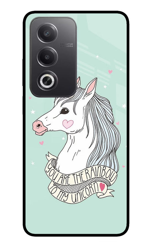 Unicorn Wallpaper Oppo A3 Pro 5G Glass Case