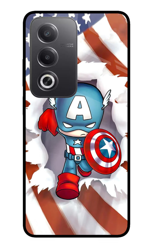Captain America Oppo A3 Pro 5G Glass Case