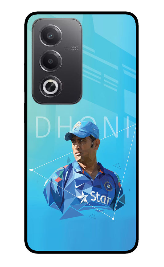Dhoni Artwork Oppo A3 Pro 5G Glass Case