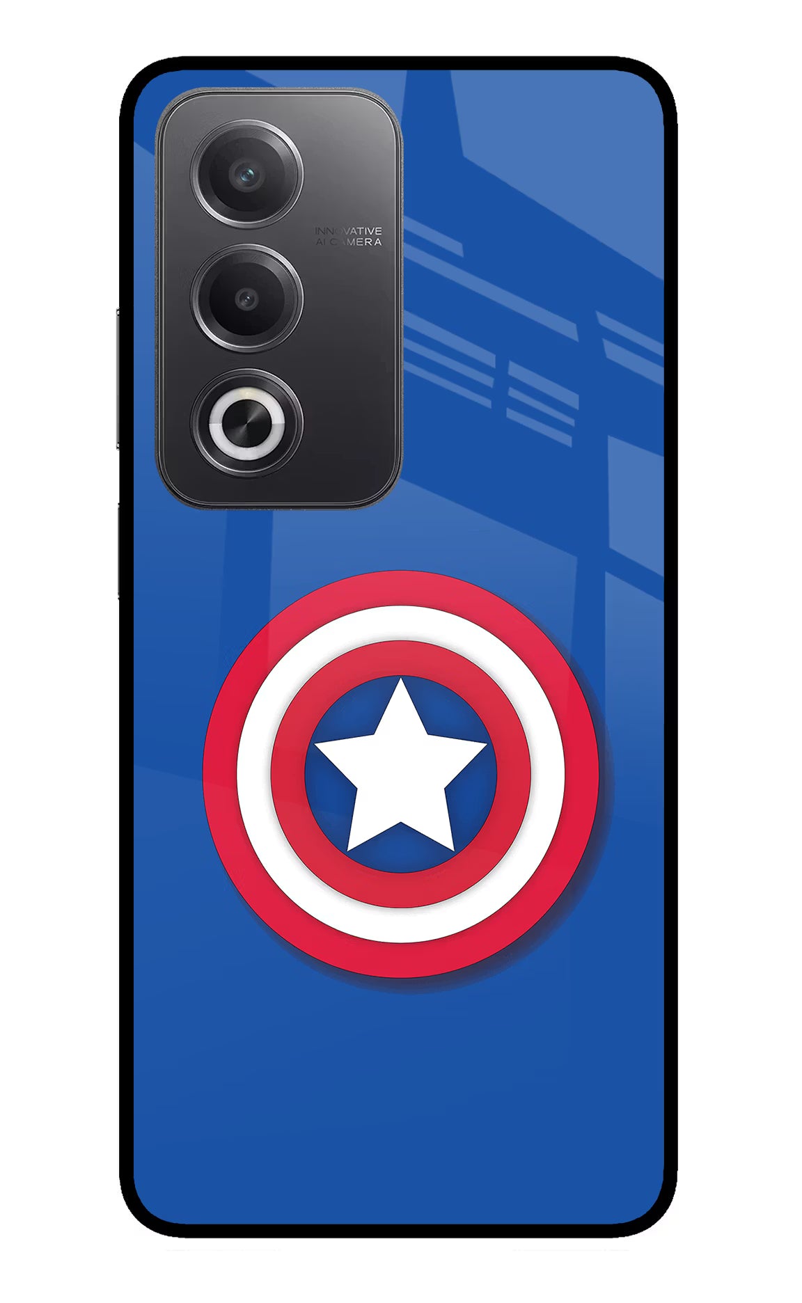 Shield Oppo A3 Pro 5G Glass Case Back Cover by Casekaro