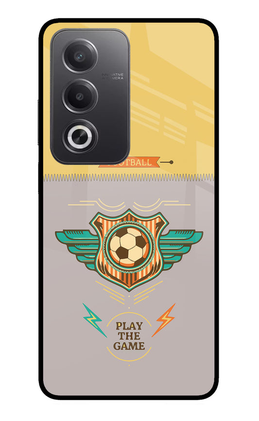 Football Oppo A3 Pro 5G Glass Case
