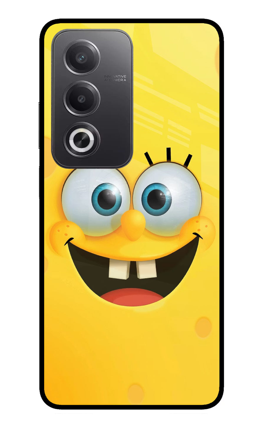 Sponge 1 Oppo A3 Pro 5G Back Cover, Glass case