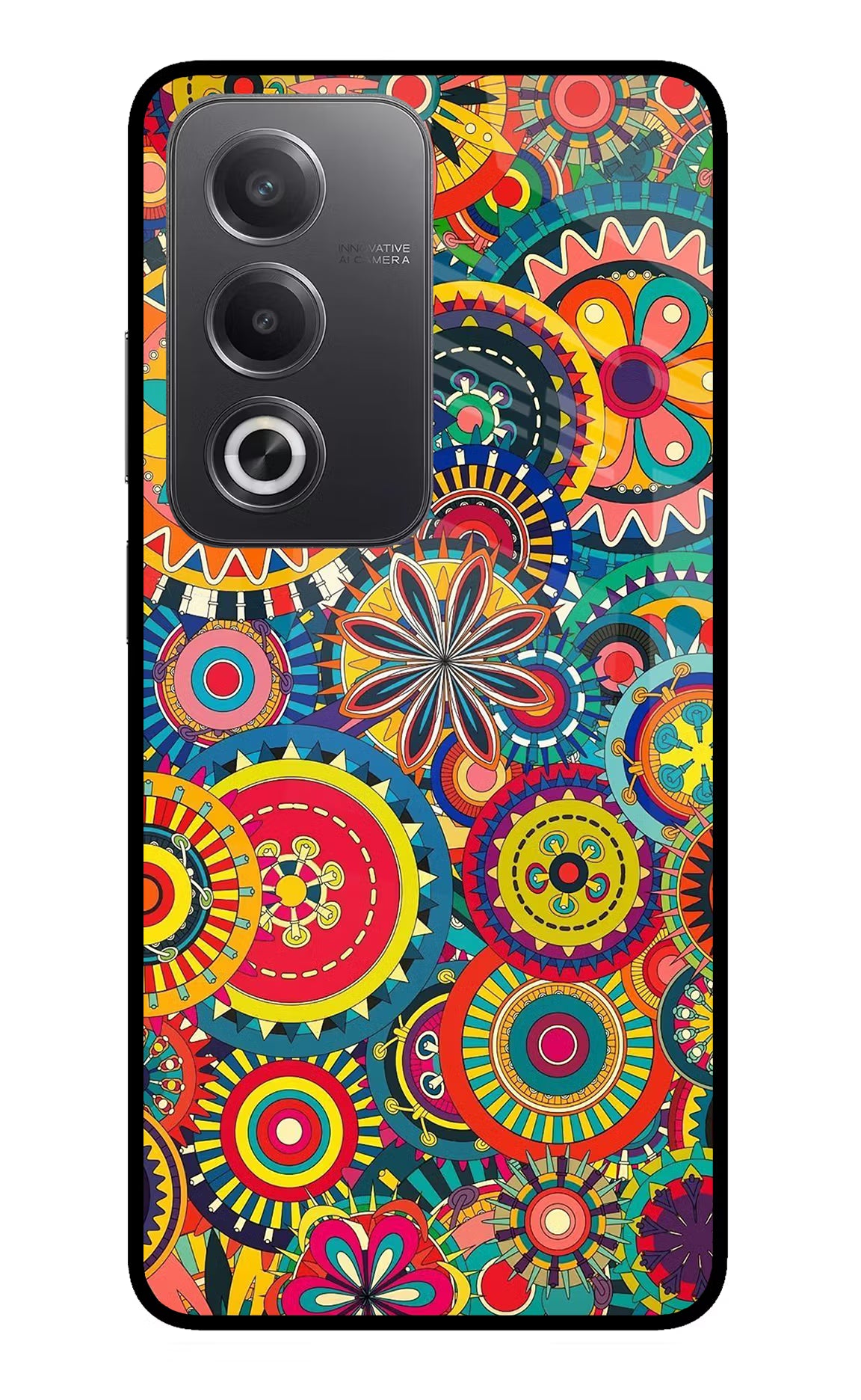 Gol Gol Art Oppo A3 Pro 5G Glass Case