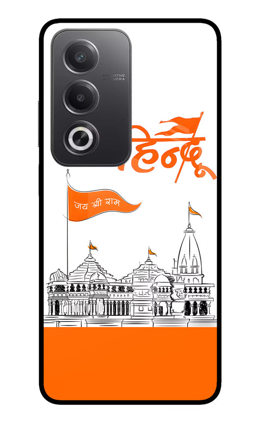 Jai Shree Ram Hindu Oppo A3 Pro 5G Glass Case