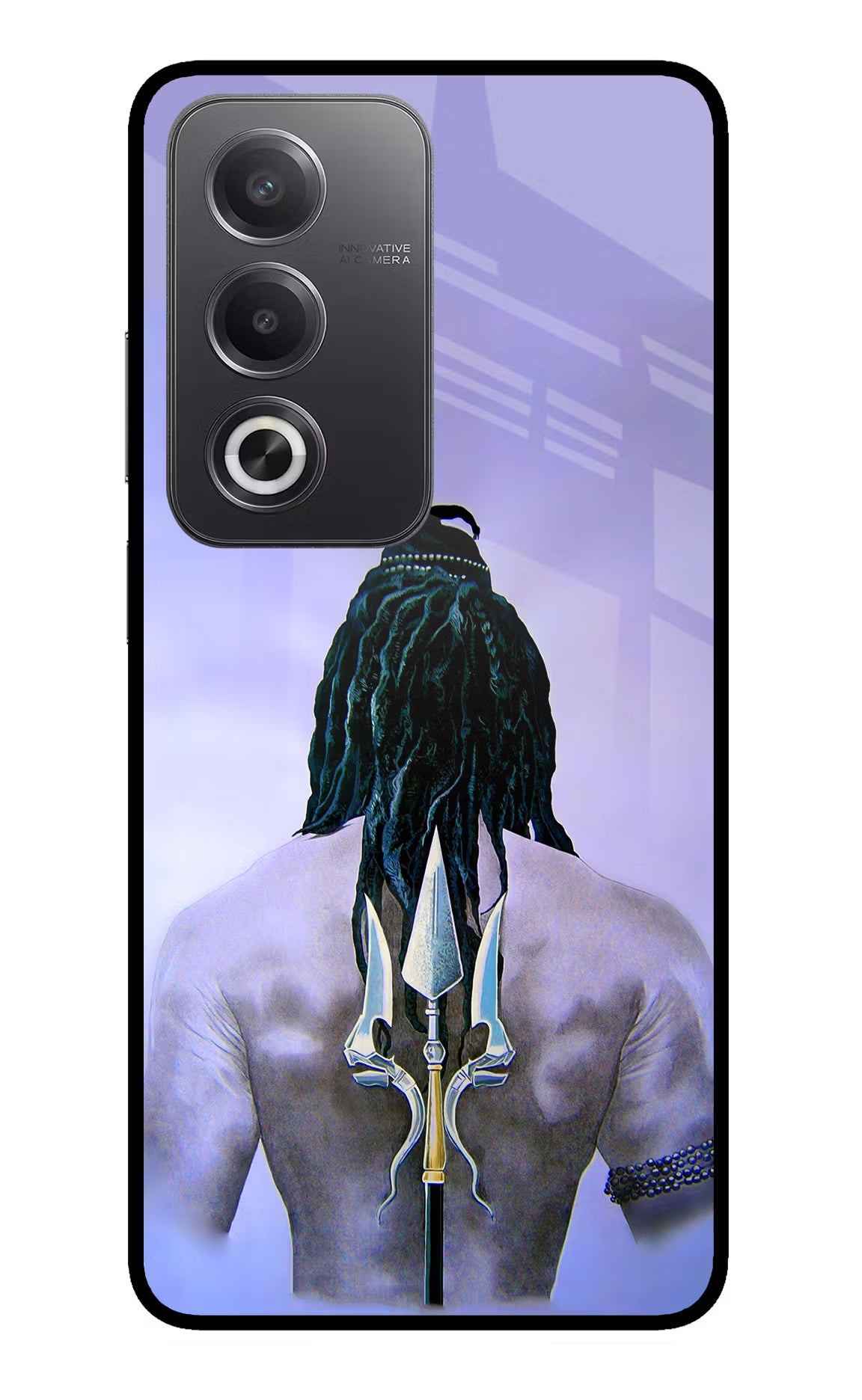 Shiva Oppo A3 Pro 5G Glass Case Back Cover by Casekaro